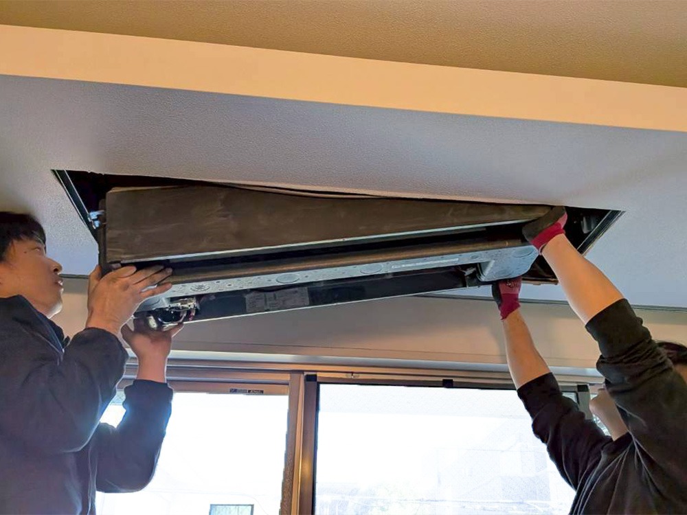 既存室内機撤去③