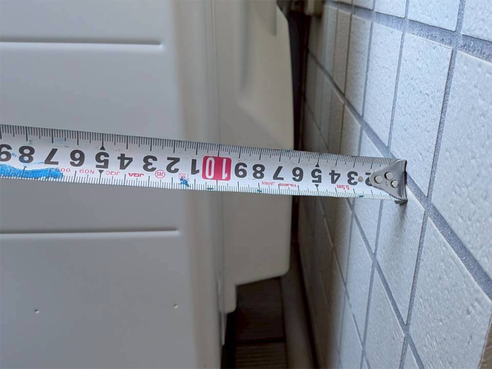 新規室外機寸法確認①