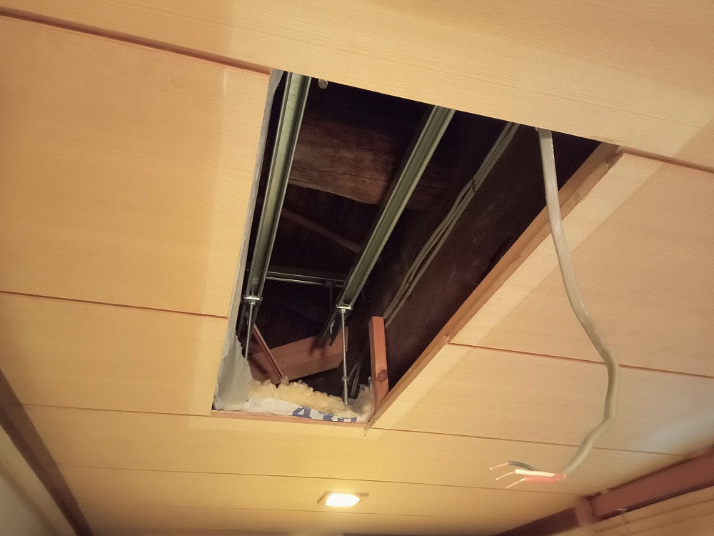 既存室内機B撤去