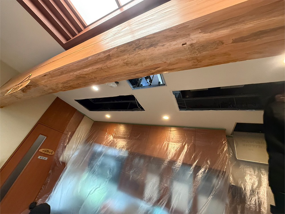 既存室内機撤去①