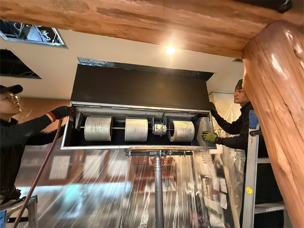 既存室内機撤去⑤