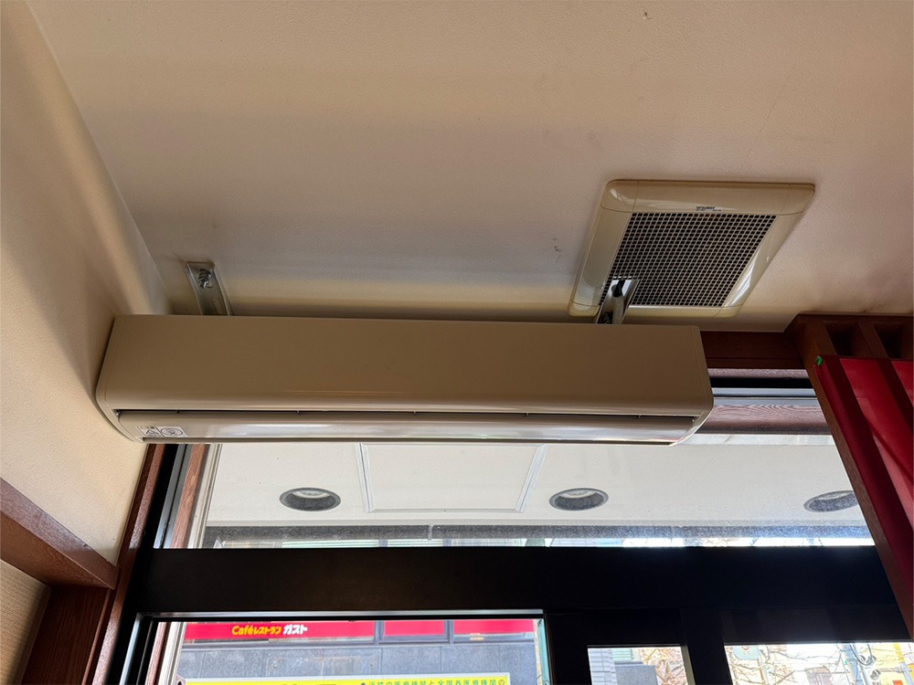 新規エアーカーテン