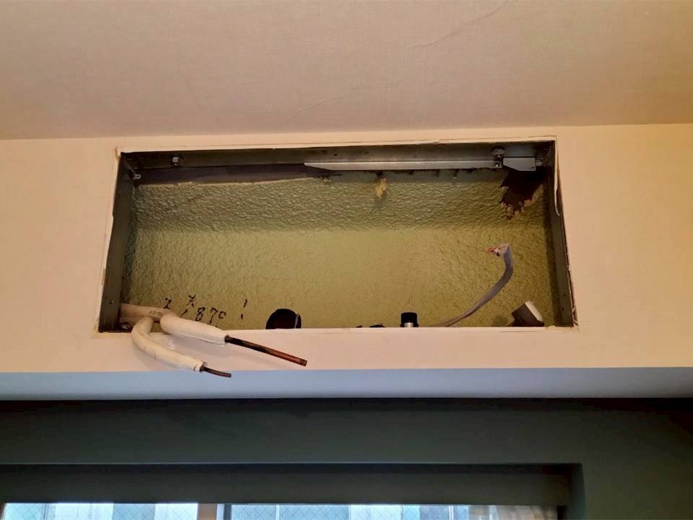 既存室内機A撤去