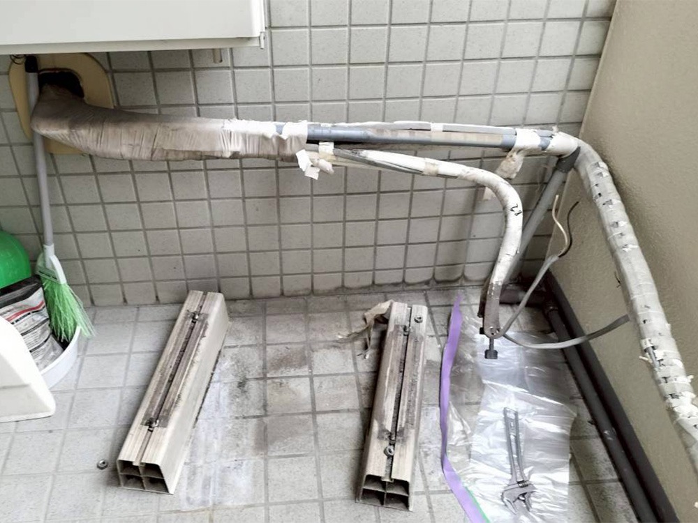 既存室外機A撤去