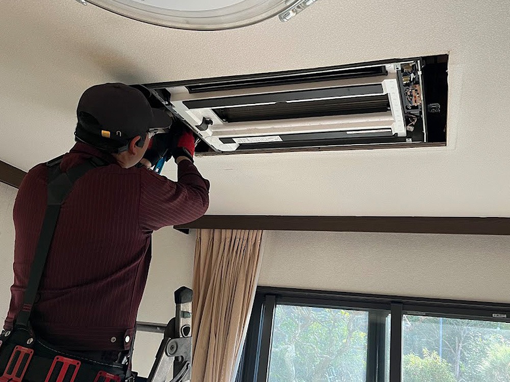 既存室内機撤去③