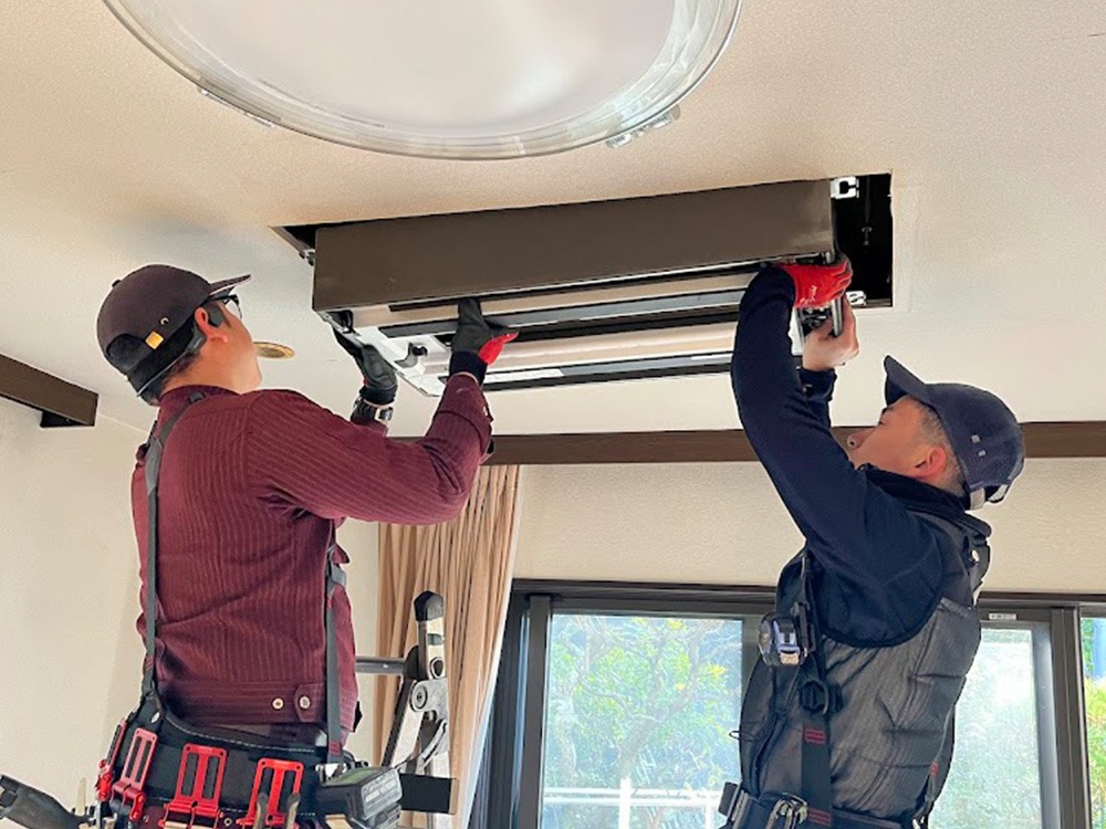 既存室内機撤去④