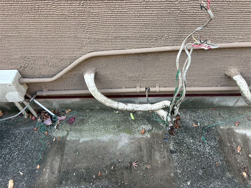 既存室外機AB撤去