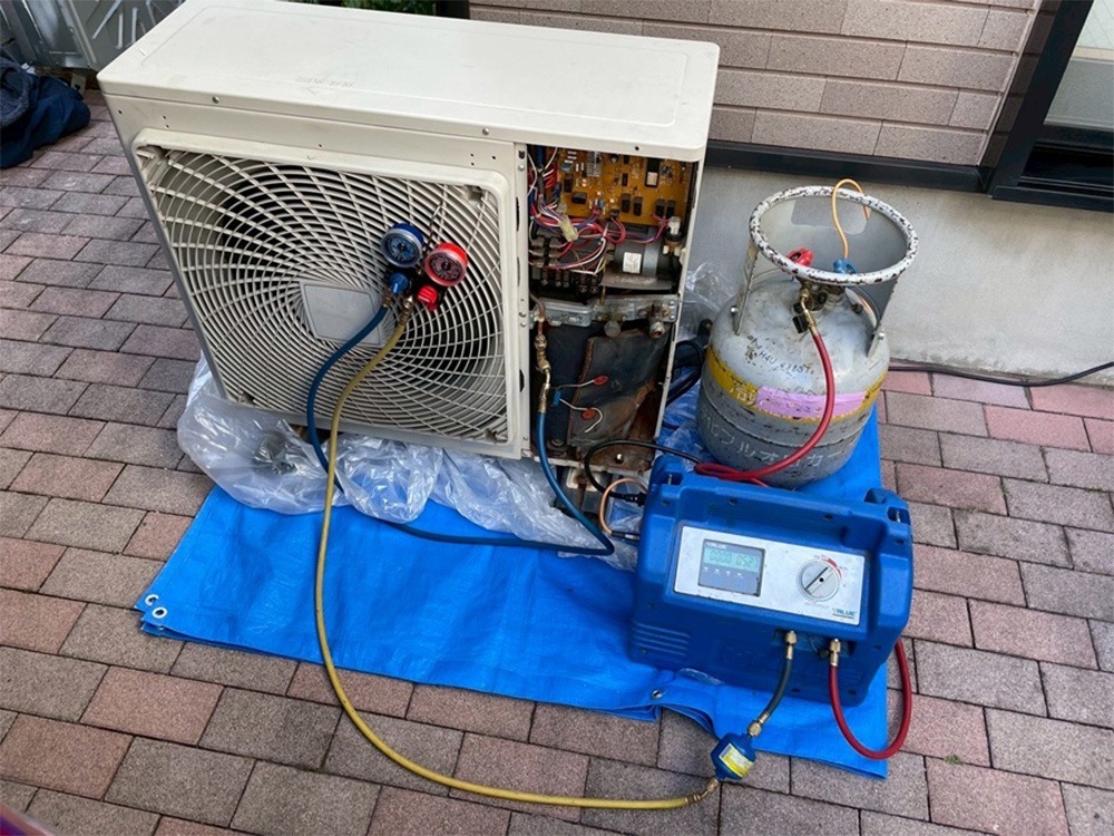 フロンガス回収