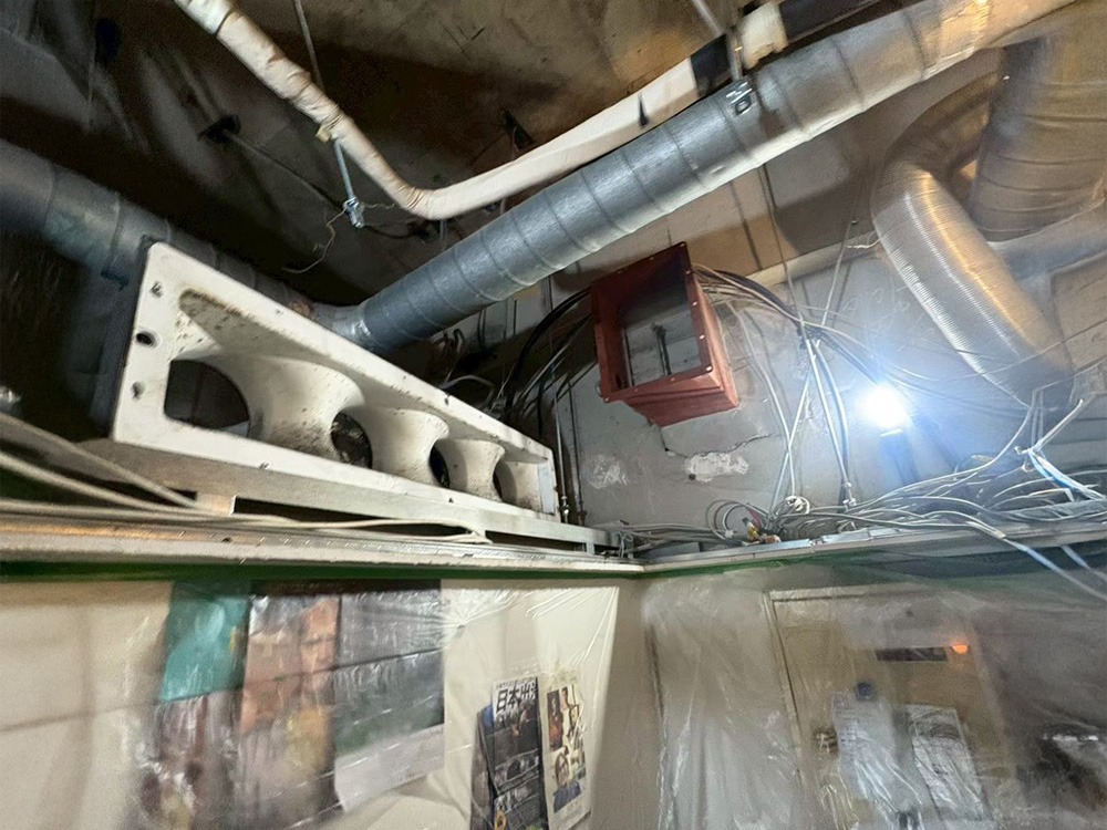 既設ダクト部分