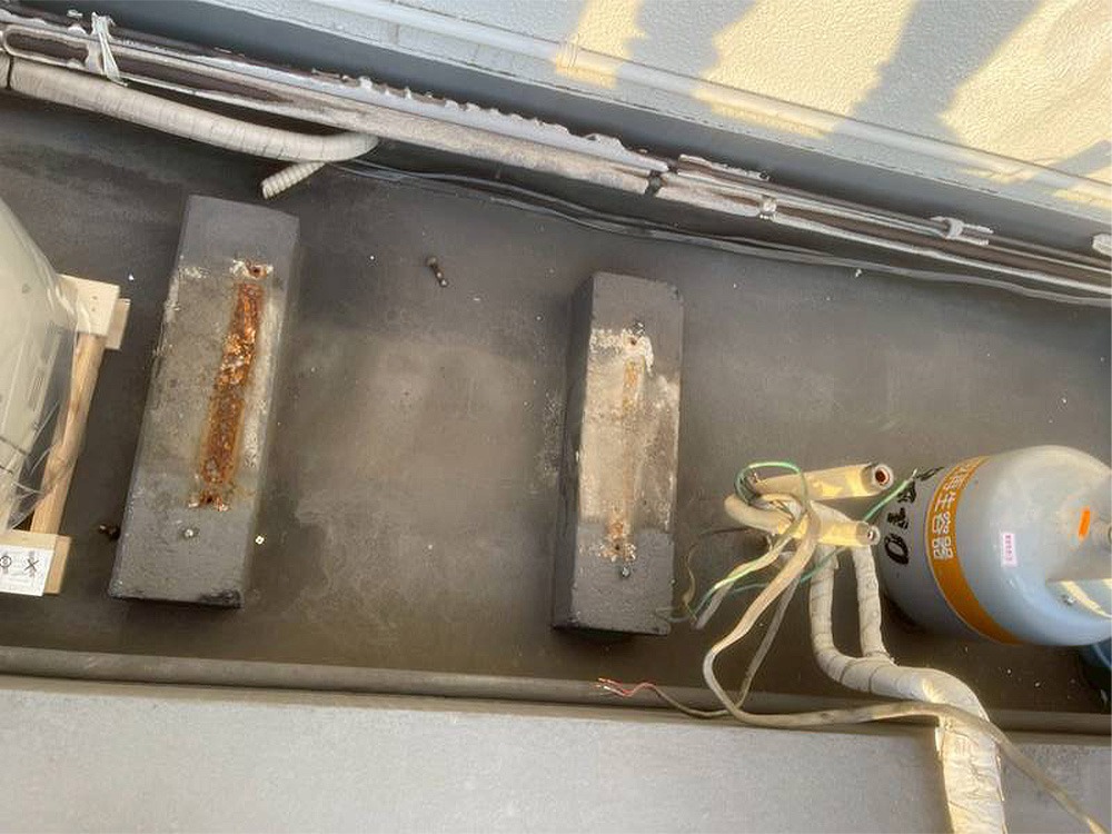 既存室外機B撤去