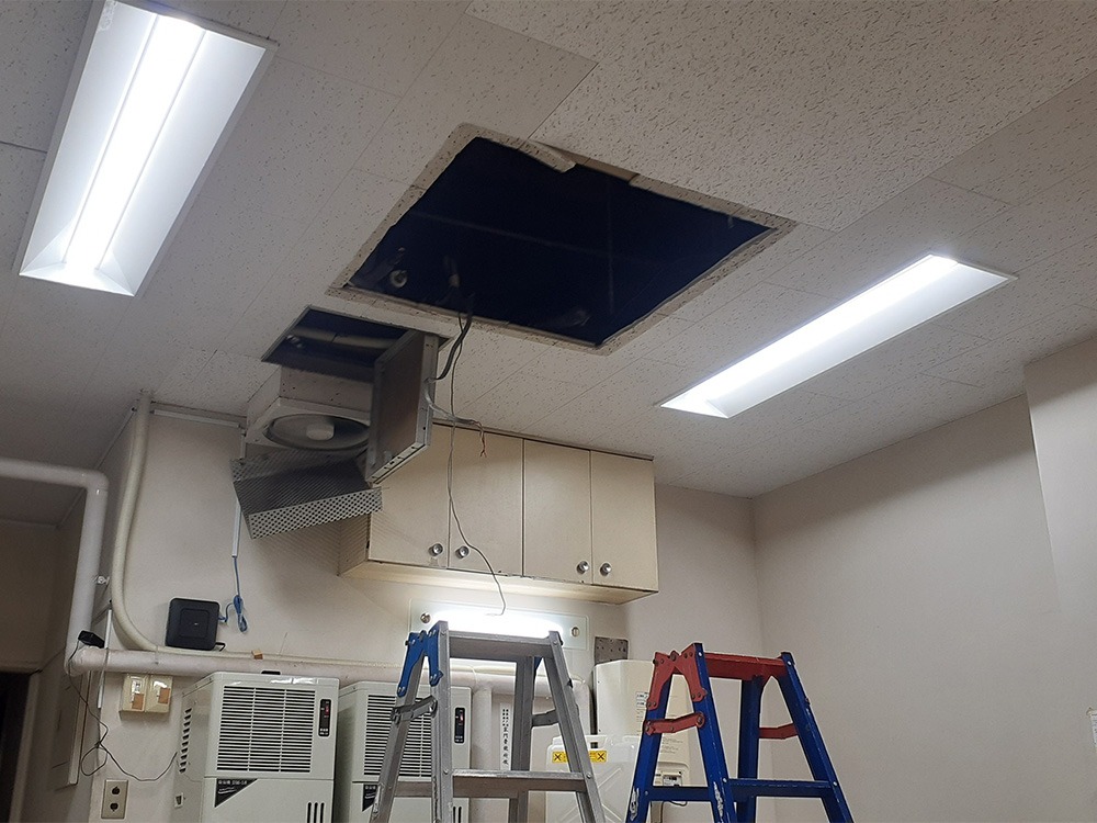 既存室内機C撤去