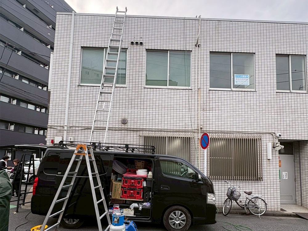 室外機搬出入ルート