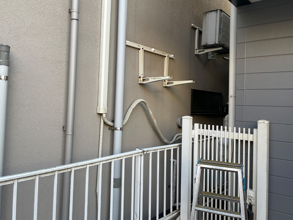 既存室外機撤去