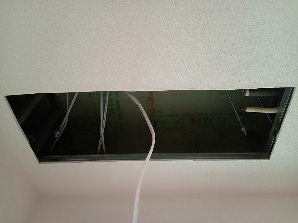 既存室内機撤去