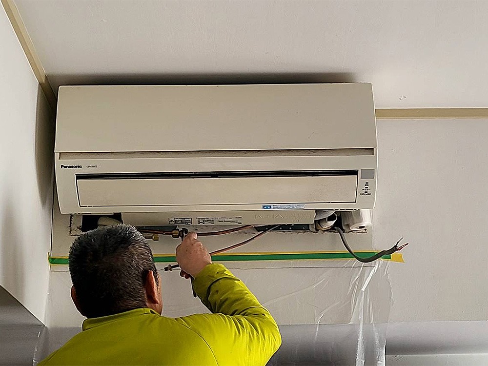 既存室内機A撤去