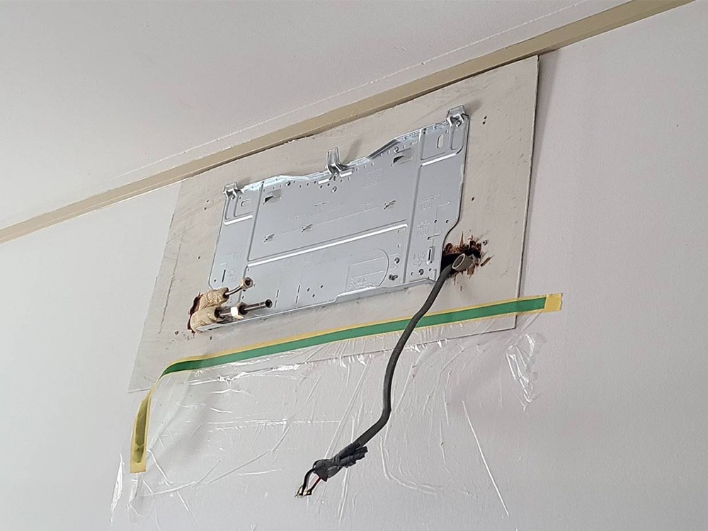 室内機B側既存配管類