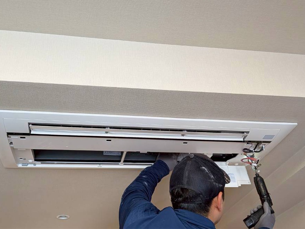 新規室内機A設置②