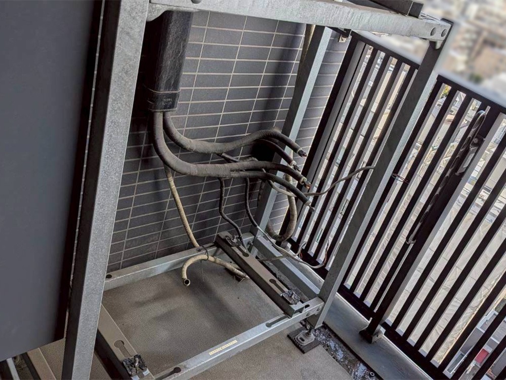 既存室外機撤去③