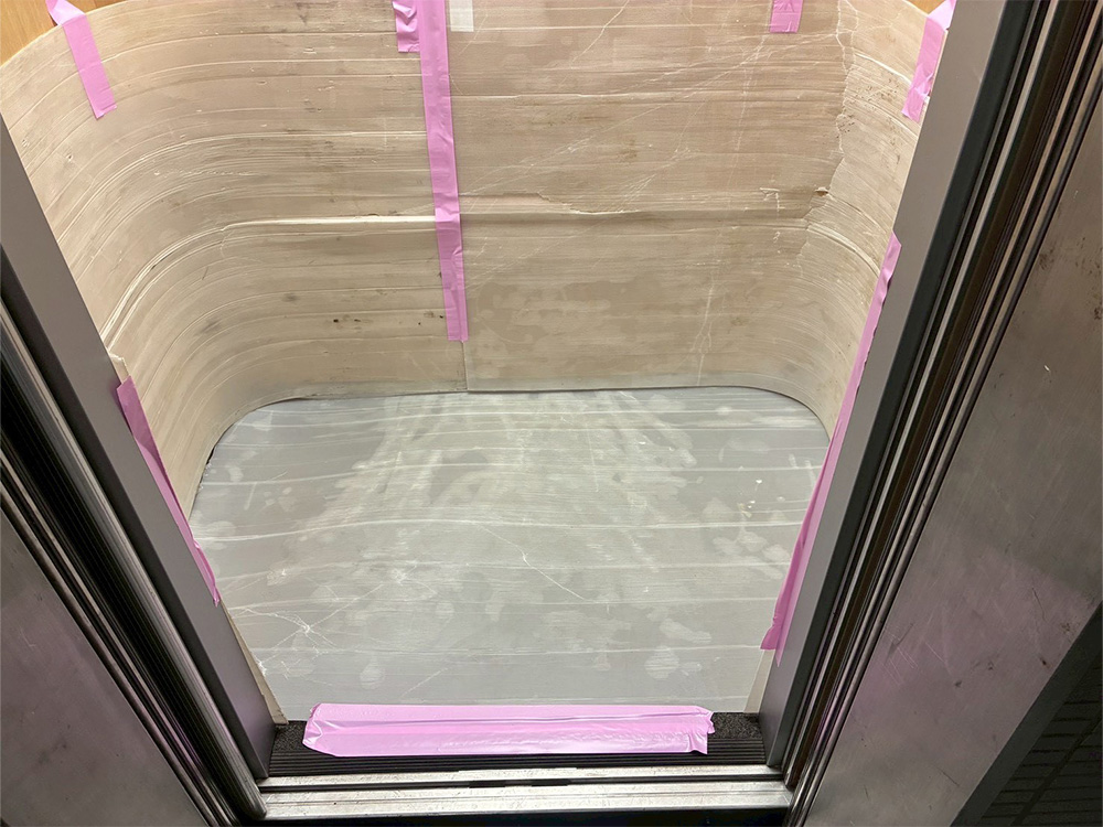 エレベーター養生