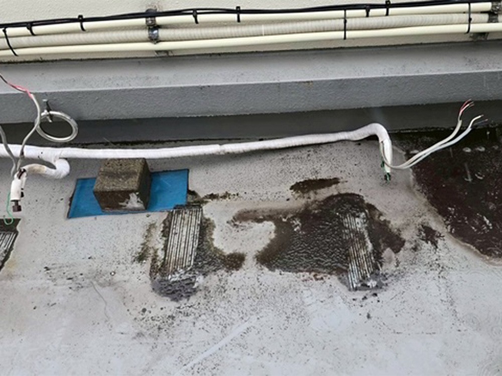 既存室外機C撤去