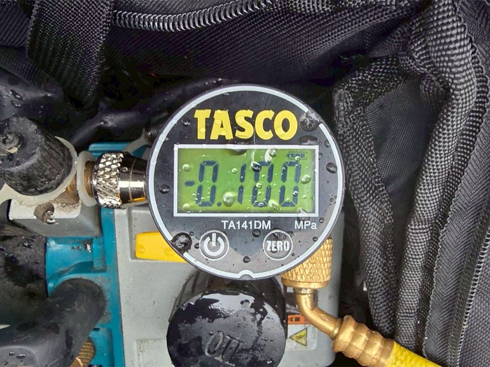 真空計チェック