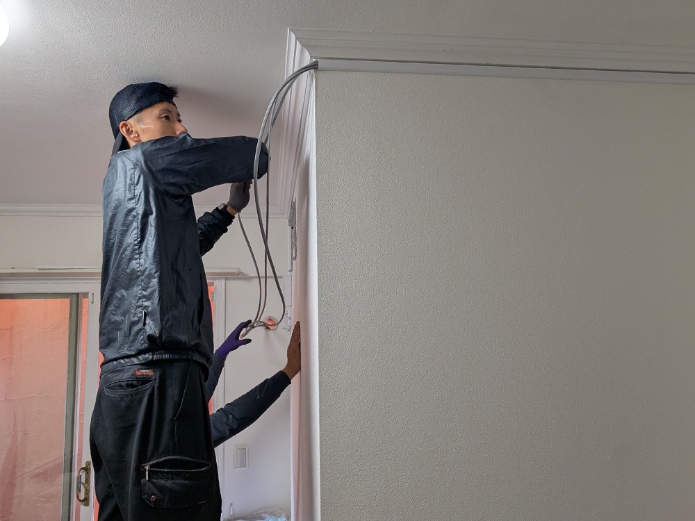 マルチ電源敷設⑤