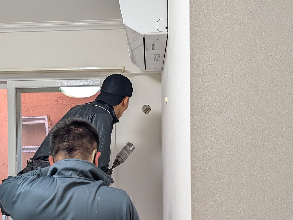 マルチ室内機Aコア抜き