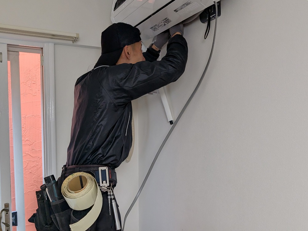 マルチ室内機B設置②