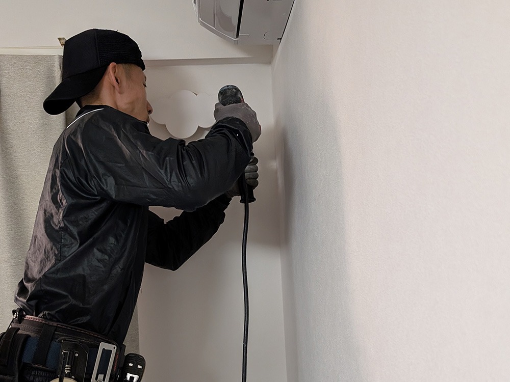 マルチ室内機Bコア抜き