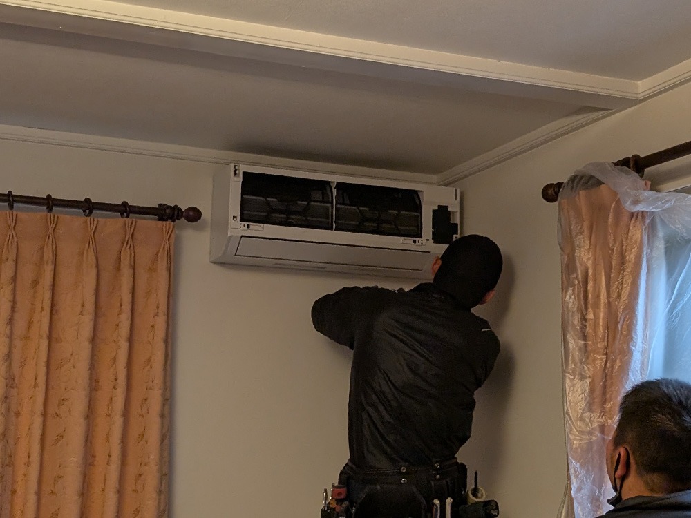 ルーム室内機D設置②
