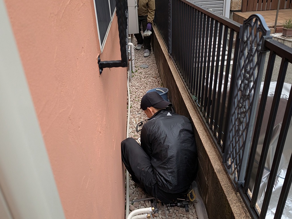 ルーム電源敷設⑨