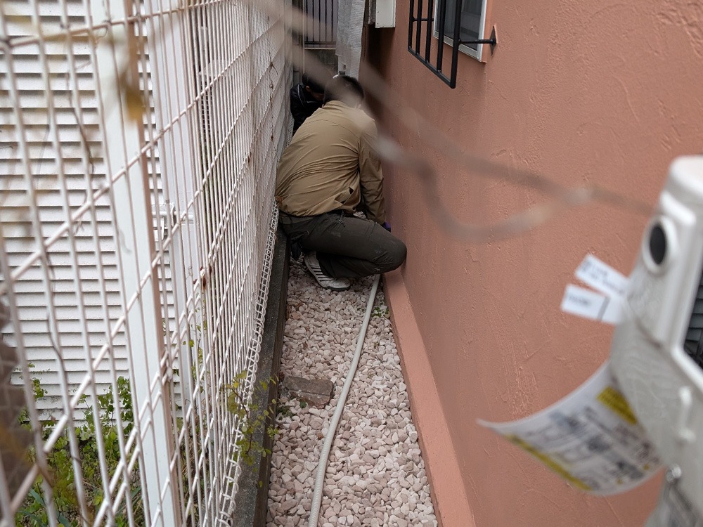 ルーム電源敷設⑪