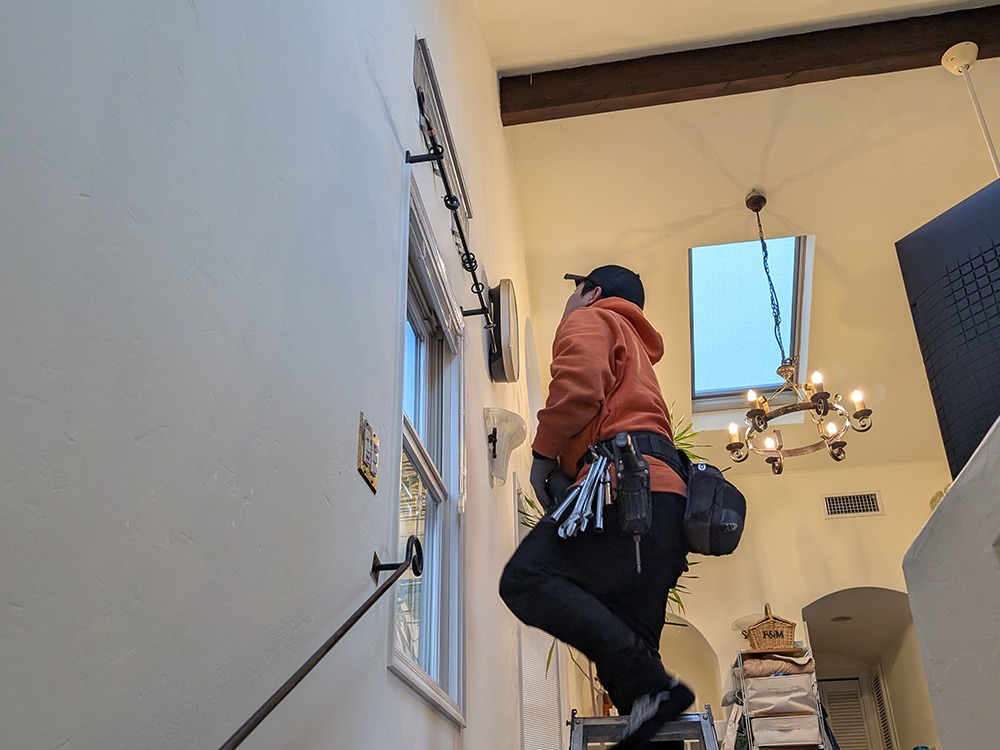 パッケージ室内機C設置②