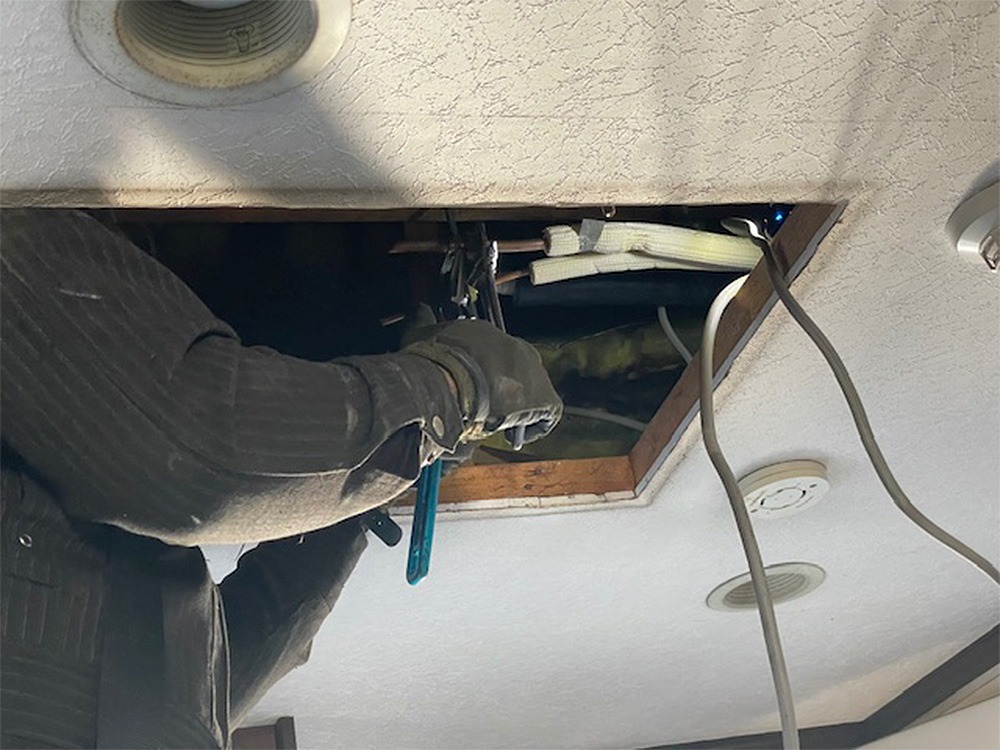 室内機側既設配管是正①