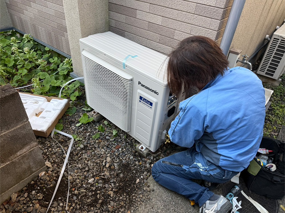 新規室内機設置