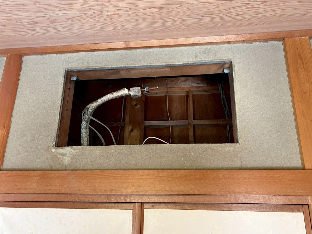 既存室内機撤去