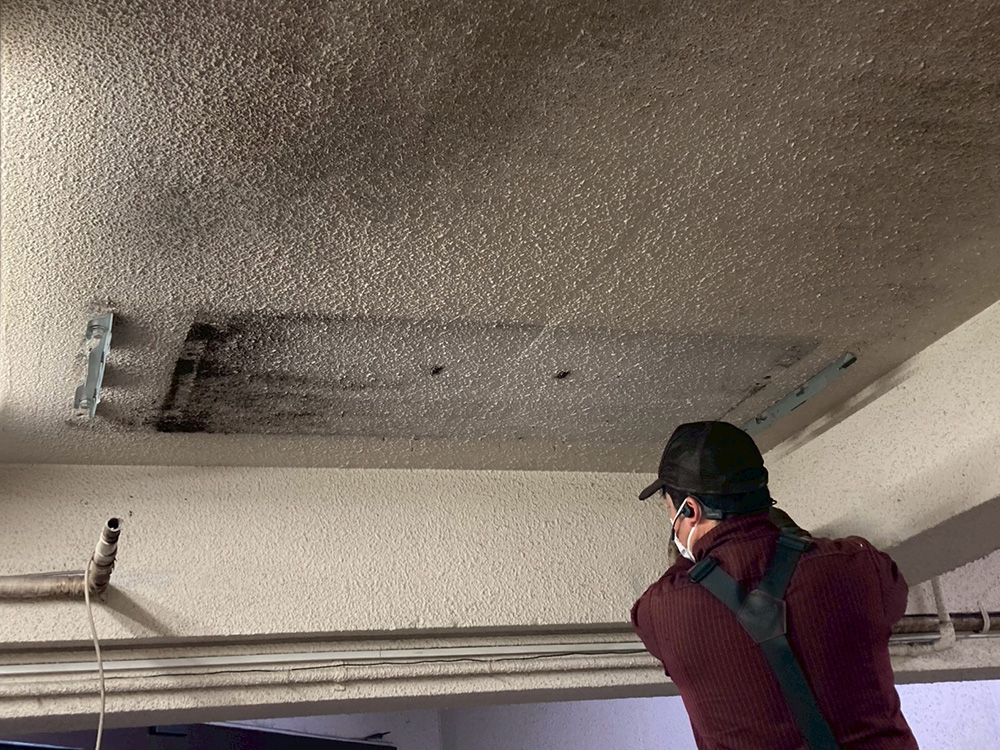 アンカー吊り金具設置