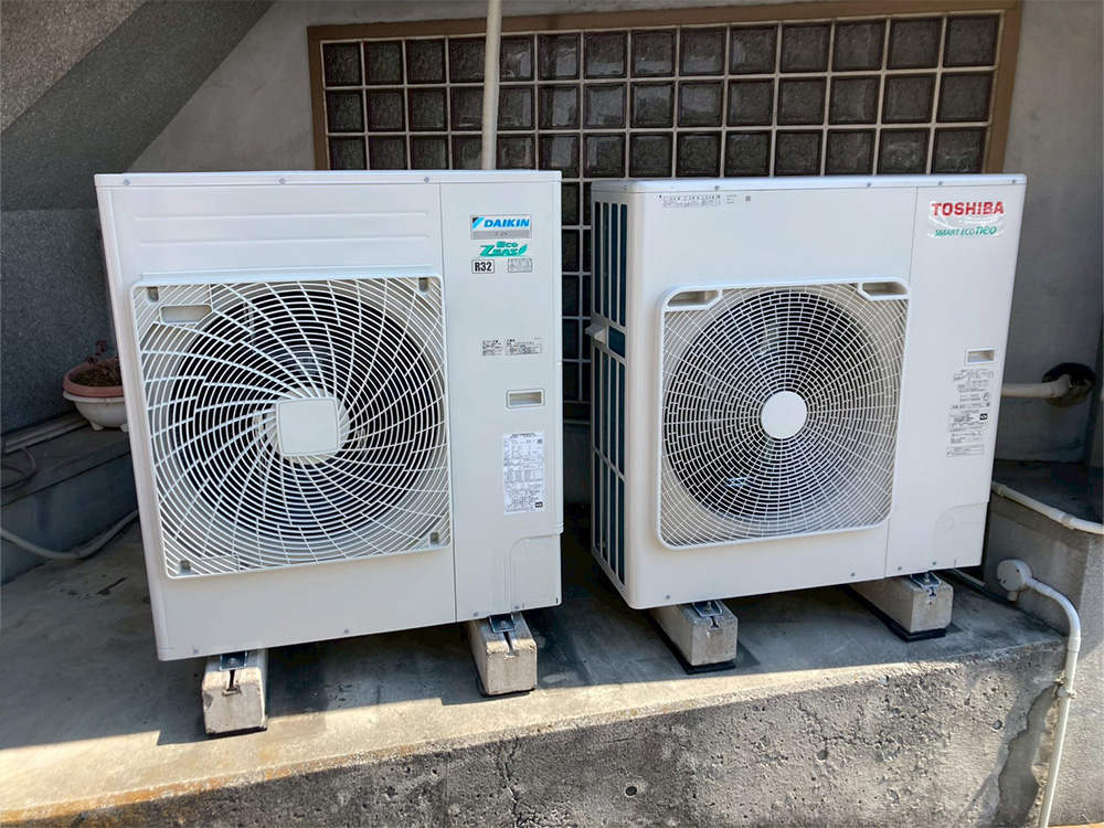 新規室外機A・B