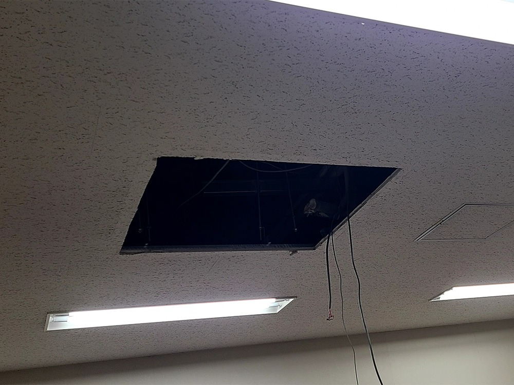 既存室内機撤去②