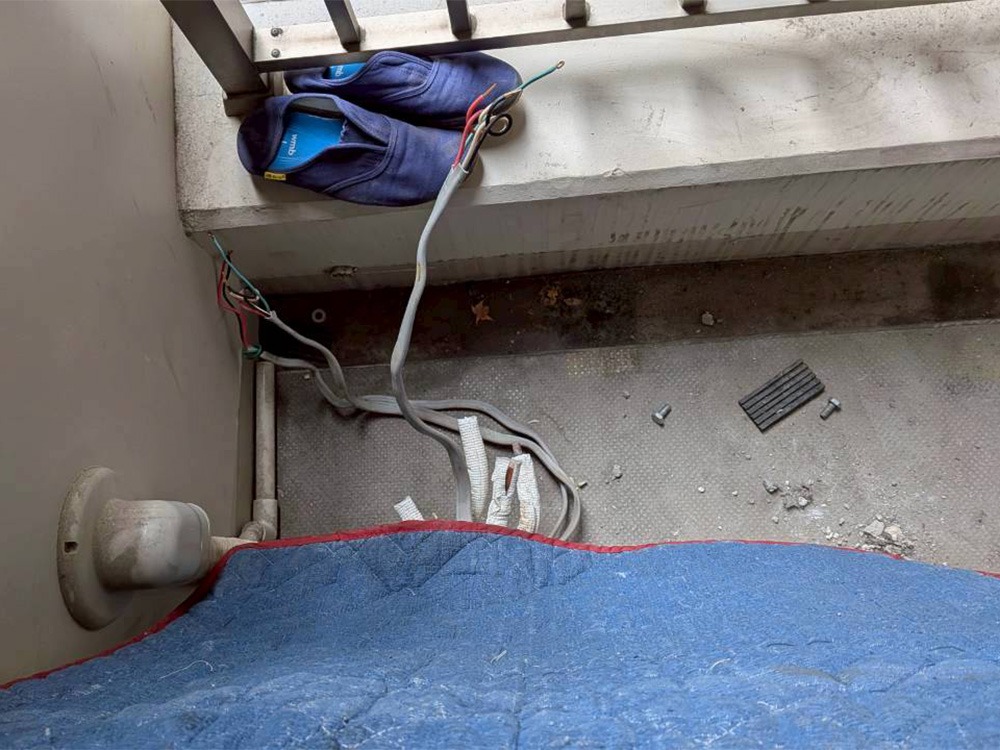 既存室外機AB撤去②