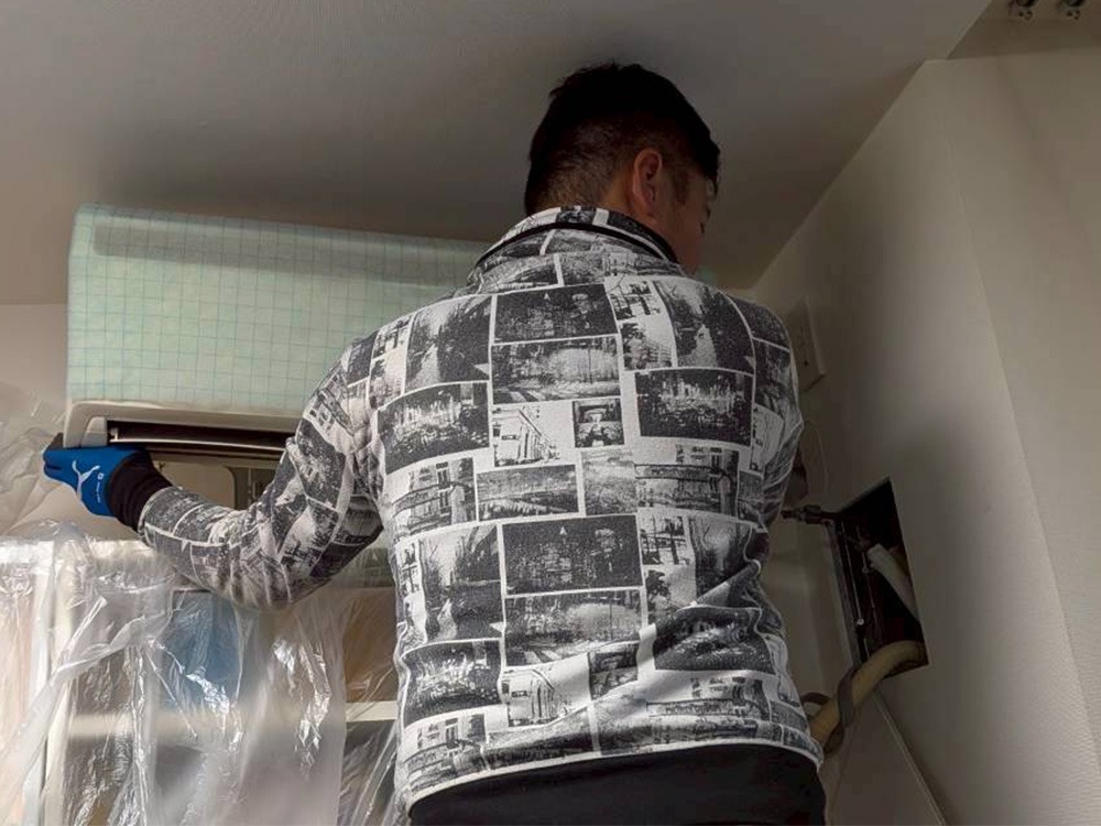 既存室内機C撤去①