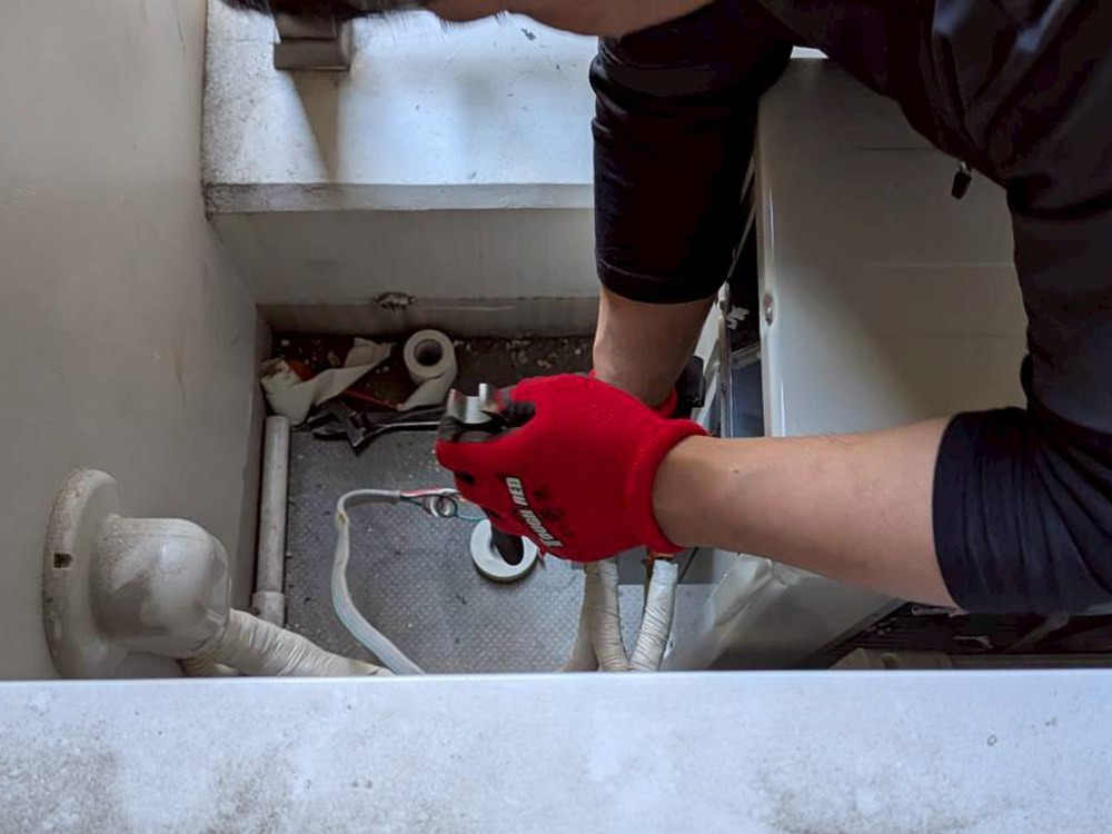 新規室外機AB設置