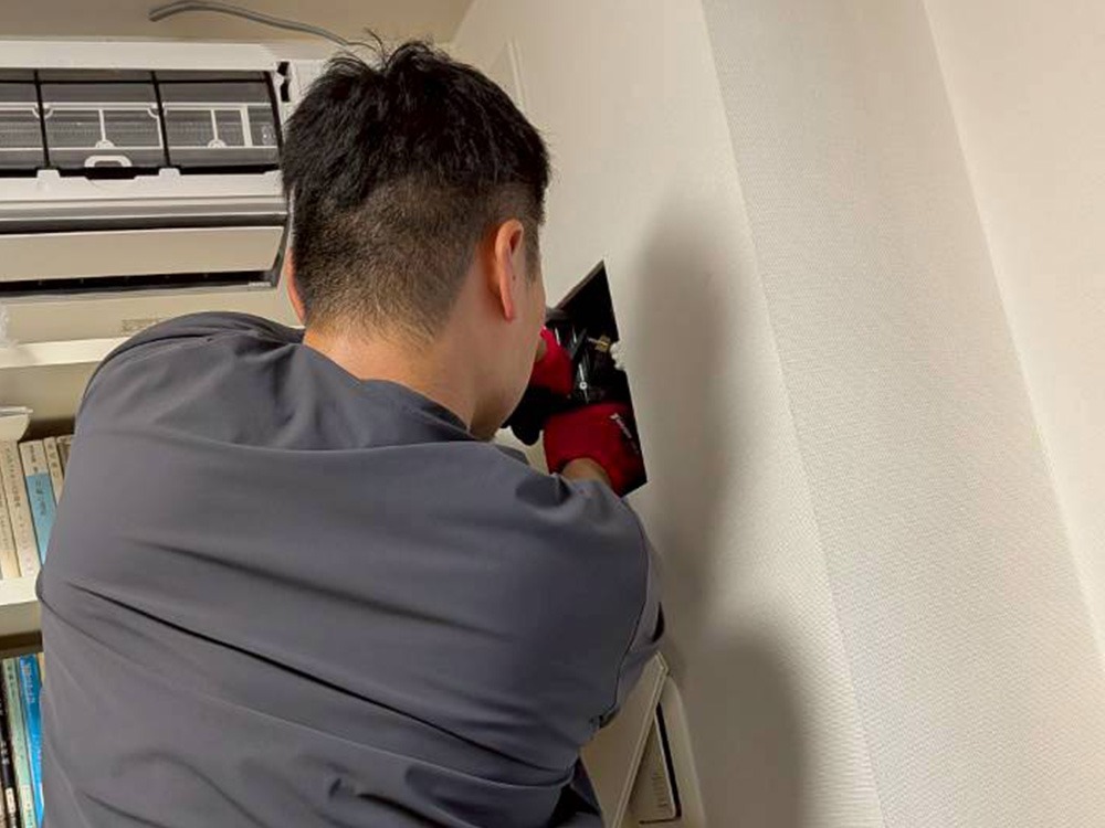 新規室内機C設置②