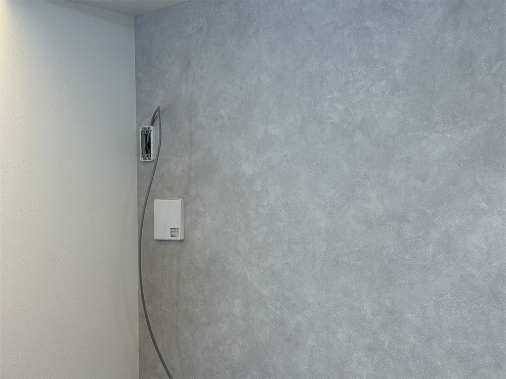 2F既存電源圧着延長②