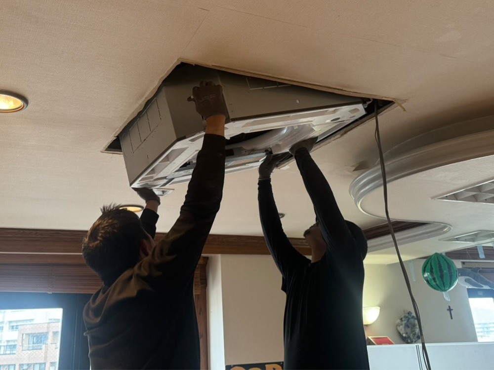 既存室内機B撤去