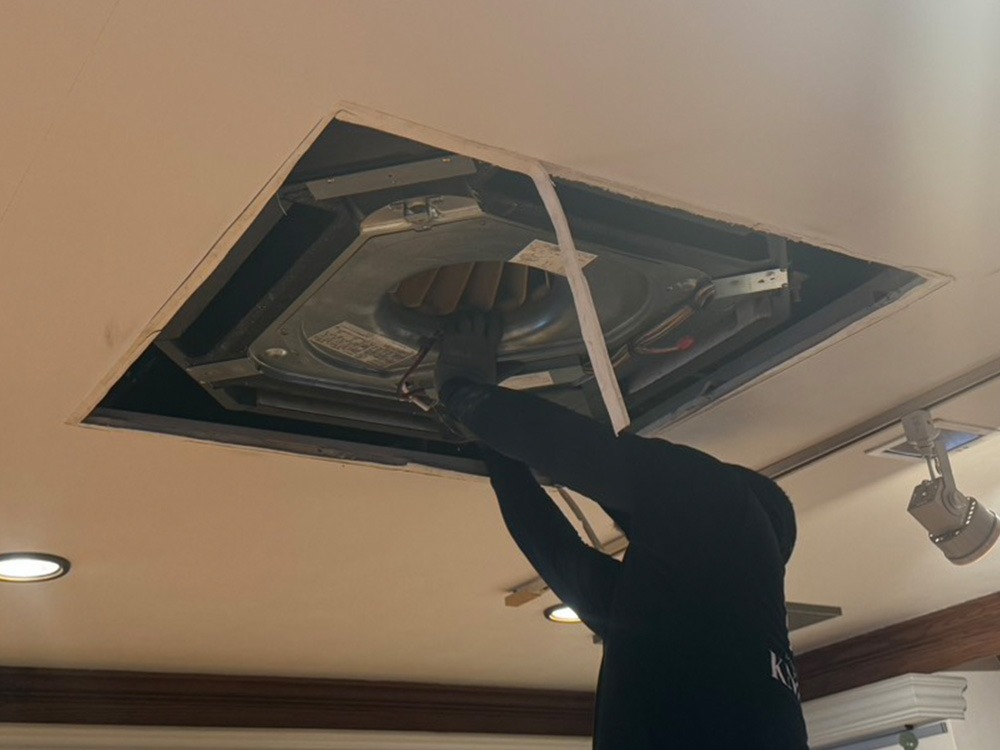 既存室内機C撤去