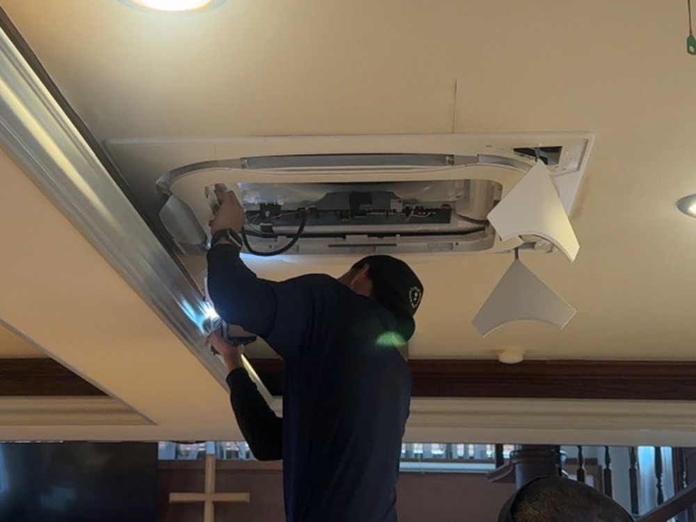 新規室内機D設置②