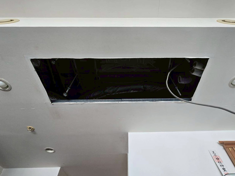 既存室内機撤去