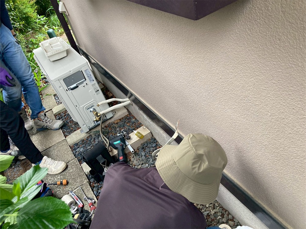 新規室内機A＆BC設置
