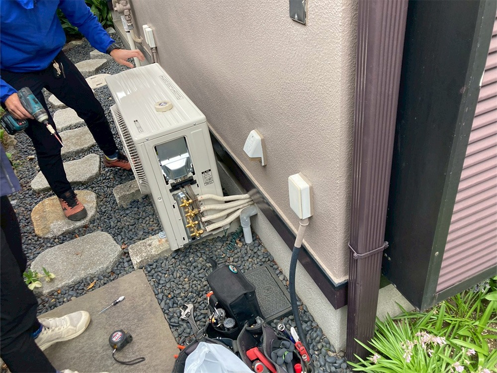 新規室内機DE設置